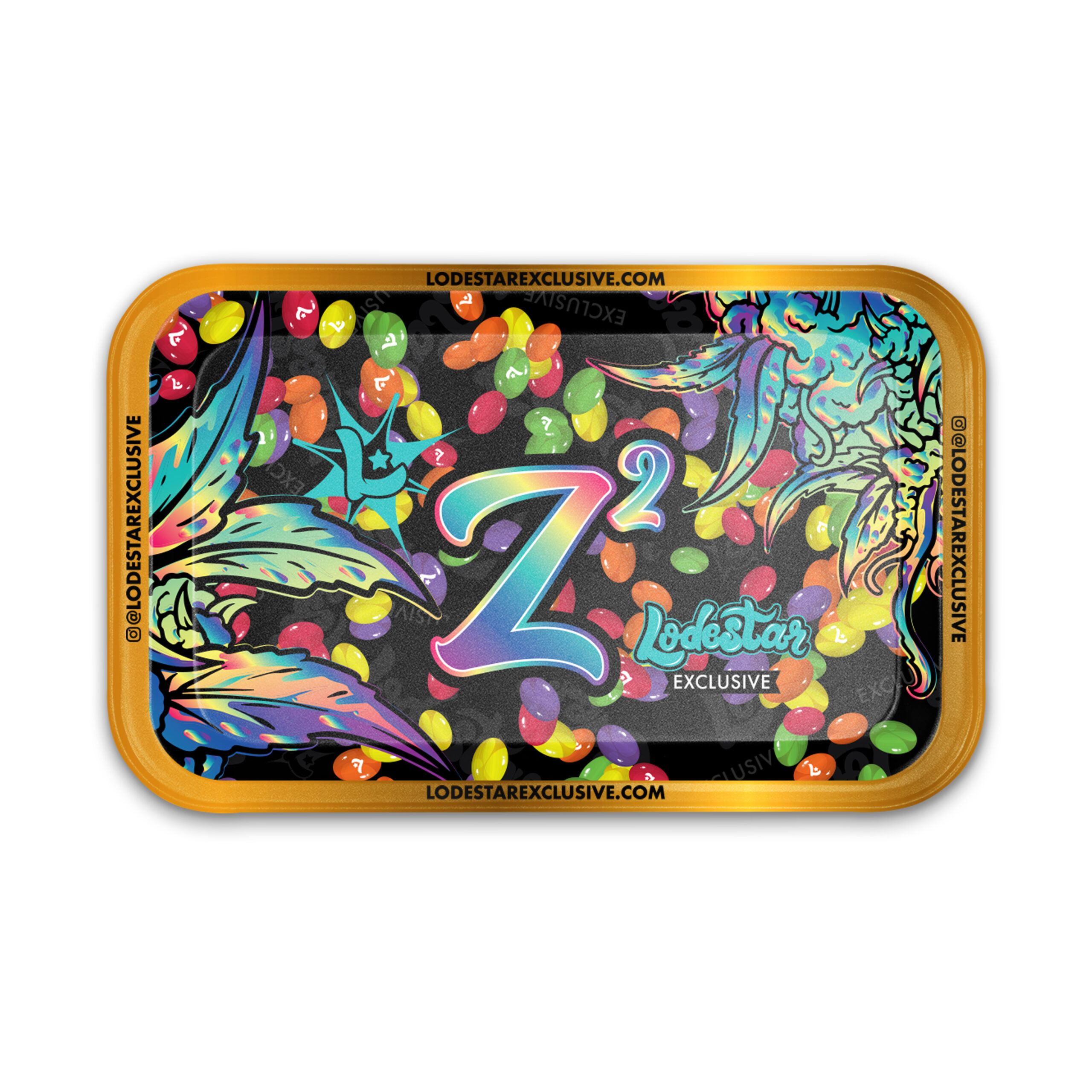 Lodestar Exclusive Rolling Tray with "Z^2" Design Product Photo